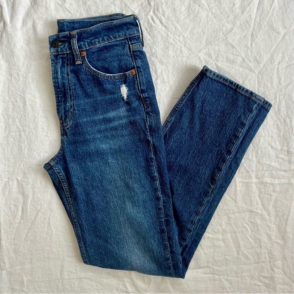 GAP Sky High Straight Jeans (25)